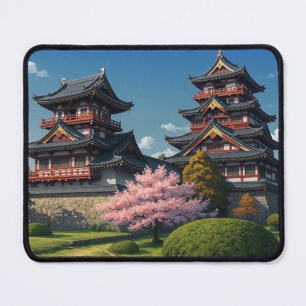 Item preview, The Fushimi Castle at Kyoto designed and sold by Takeda-art.