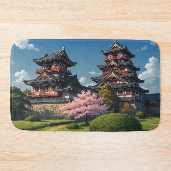 Item preview, The Fushimi Castle at Kyoto designed and sold by Takeda-art.