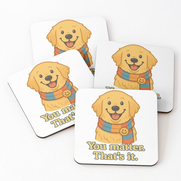 Item preview, Golden Retriever Kindness - You Matter. That’s It. designed and sold by 奇0904.