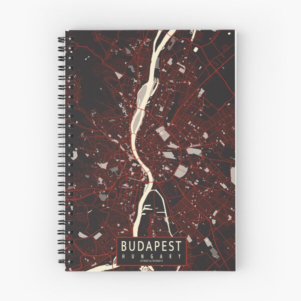 Item preview, Budapest City Map of Hungary - Vector designed and sold by deMAP.