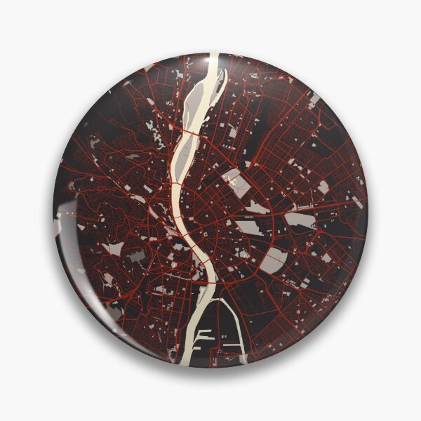 Item preview, Budapest City Map of Hungary - Vector designed and sold by deMAP.
