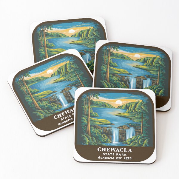 Item preview, Vintage Chewacla State Park (Alabama State Park) designed and sold by RabbitK.