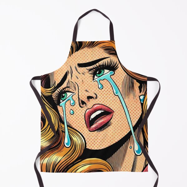 Item preview, Pop Art: Crying Woman designed and sold by PinUpPizzazz.
