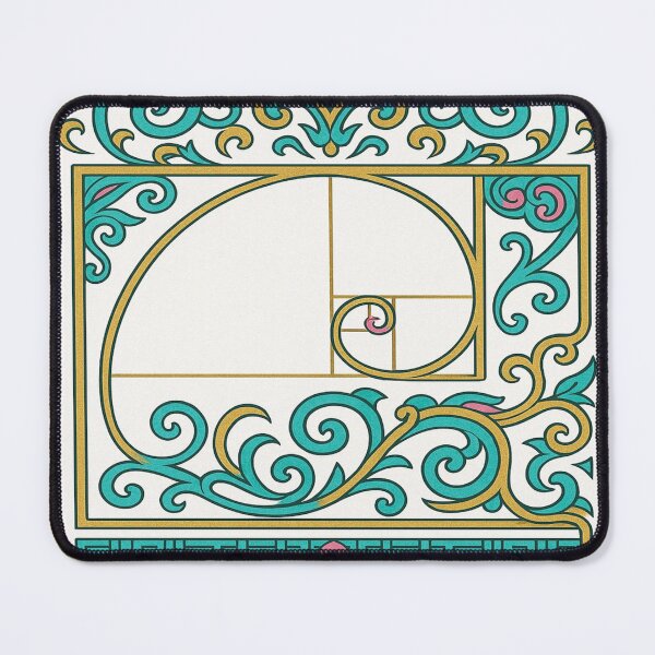 Item preview, Golden Ratio Floral Mandala Frame designed and sold by Yuki2025AZ.