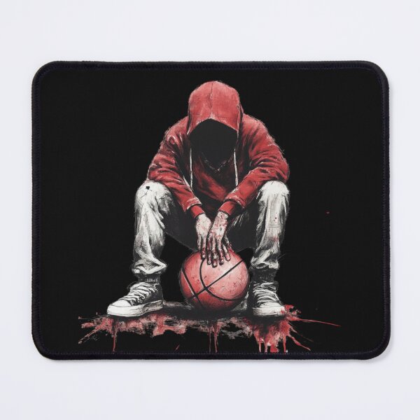 Item preview, red hoodie for teens: basketball designed and sold by Elite Print Studio.