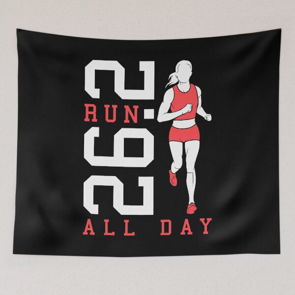 Item preview, Full Marathon Runner 26.2 Run All Day Running Women Quote designed and sold by GrandeDuc.