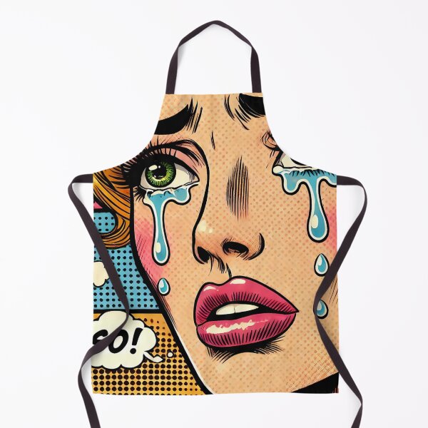 Item preview, Pop Art: Crying Woman designed and sold by PinUpPizzazz.