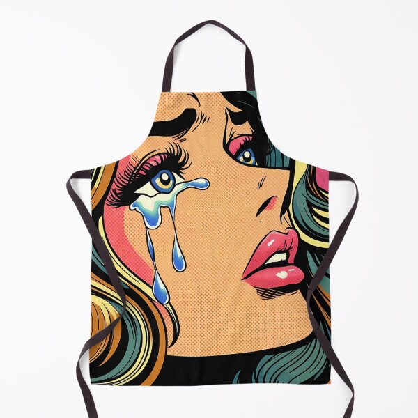 Item preview, Pop Art: Crying Woman designed and sold by PinUpPizzazz.