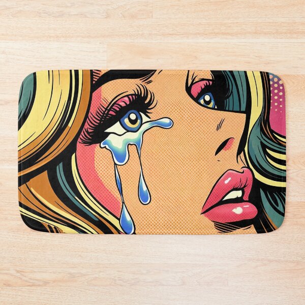 Item preview, Pop Art: Crying Woman designed and sold by PinUpPizzazz.