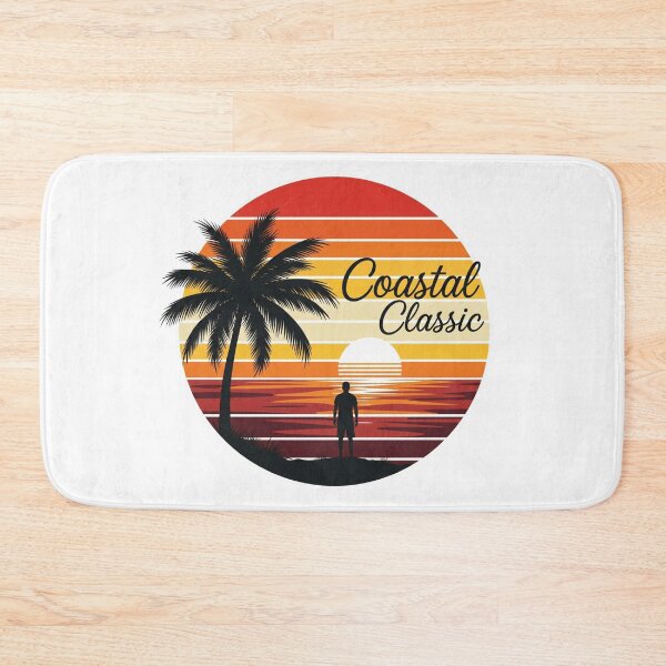 Item preview, Retro Coastal Sunset Design designed and sold by NAVOZKA.