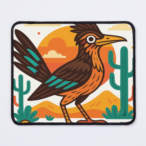 Item preview, Arizona Roadrunner – Cute Desert Bird Art designed and sold by Yuki2025AZ.