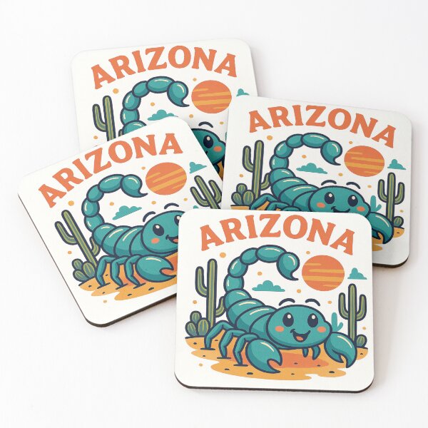 Item preview, Arizona Scorpion – Cute Desert Creature Art designed and sold by Yuki2025AZ.