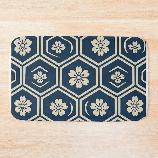 Item preview, Kikkō Sakura – Hexagonal Tortoise-Shell Motif designed and sold by NipponPop.