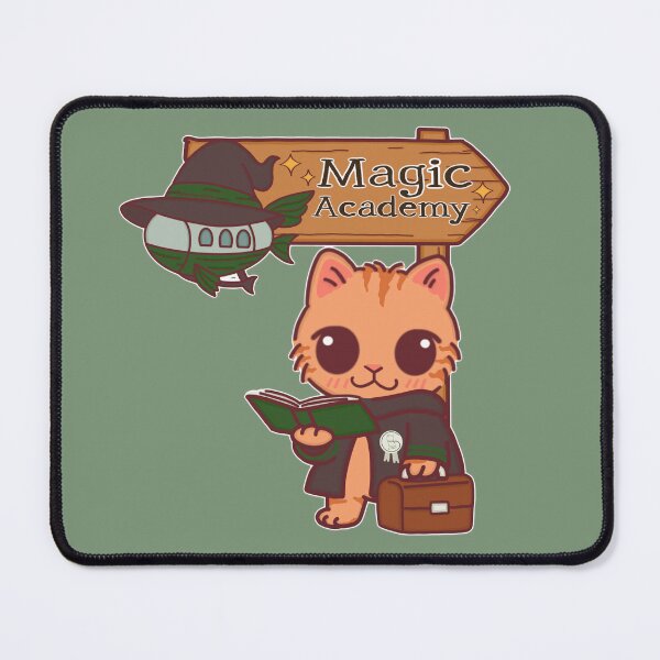 Item preview, Magic Cat Student at Wizard Academy - House of Ambitious designed and sold by BGMeYou.