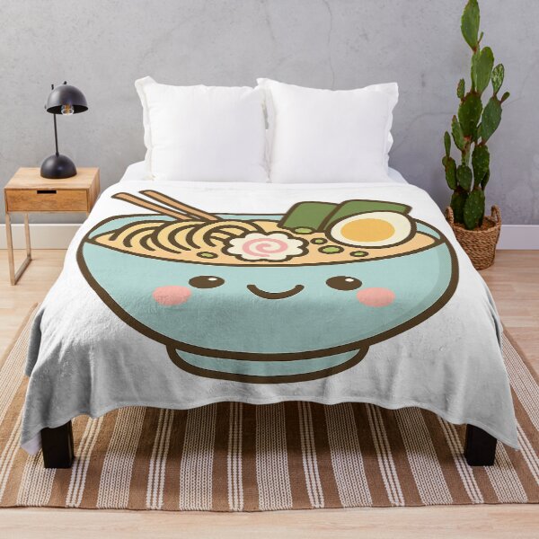 Item preview, Kawaii Ramen Bowl – Smiling Noodle Delight designed and sold by NipponPop.