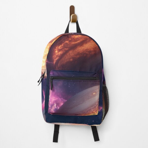 Item preview, Jupiter's Majesty: Realistic Gas Giant Planet in Fantasy Nebula Sky designed and sold by lematworks.