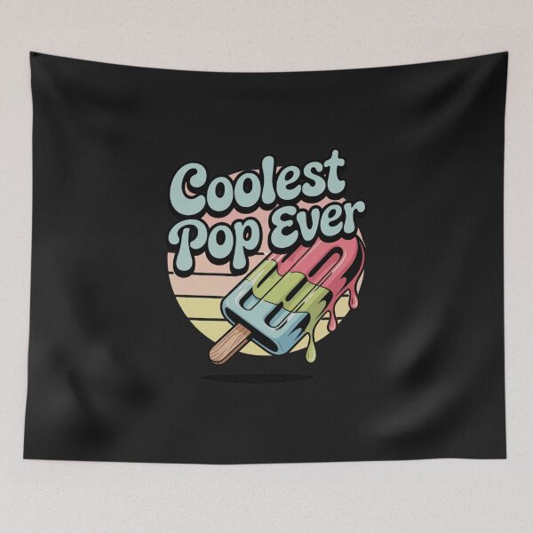 Item preview, Coolest Pop Ever - Vintage Sunset Fathers Day Design designed and sold by Peter Stawicki.