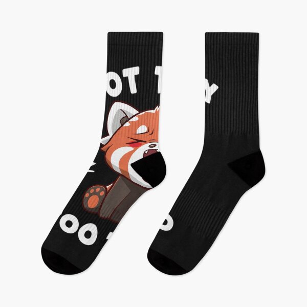 Item preview, Not Today Too Tired Cute Sleepy Kawaii Yawning Funny Red Panda designed and sold by ViktoonShirts.