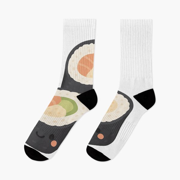 Item preview, Kawaii Sushi Trio – Smiling Maki Rolls designed and sold by NipponPop.