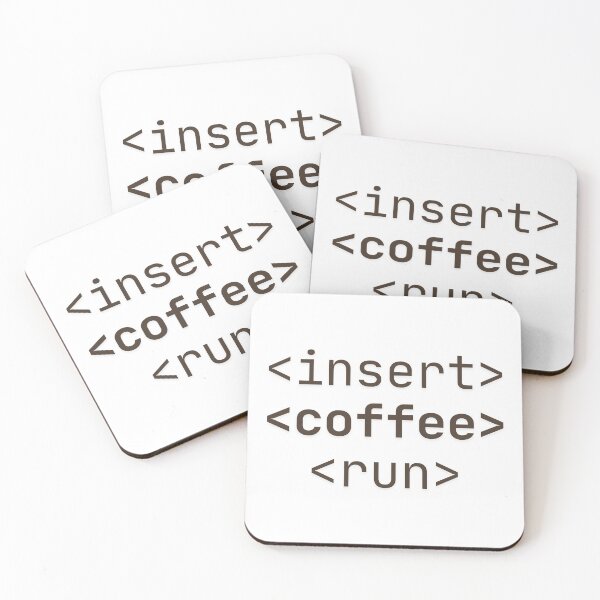 Item preview, Insert, Coffee, Run designed and sold by PowKez.