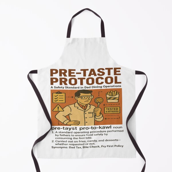 Item preview, Pre-Taste Protocol: Certified Snack Thief – Father’s Day Edition designed and sold by Rajasekar.