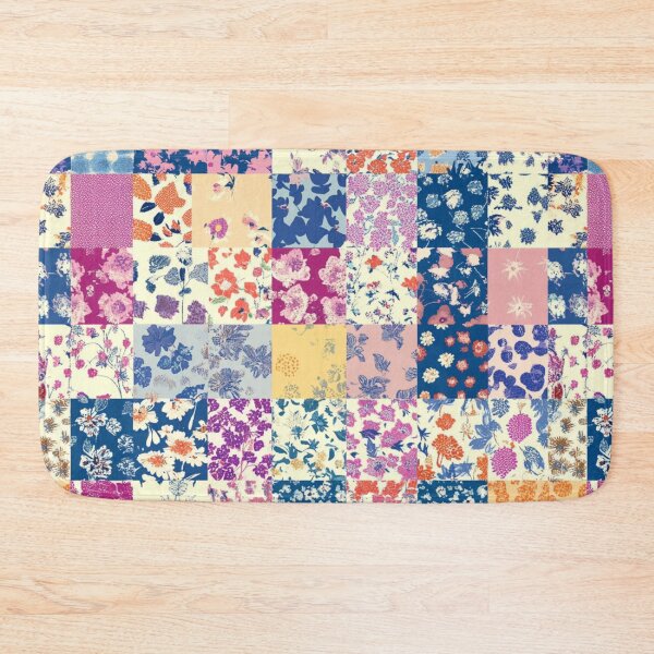 Item preview, Vintage Floral Patchwork Pattern  designed and sold by Nicholas Panek.