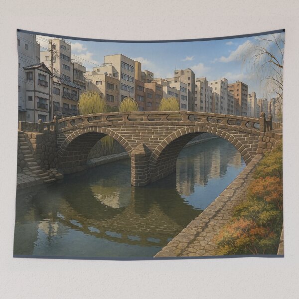 Item preview, Megane Bridge at Nagasaki designed and sold by Takeda-art.
