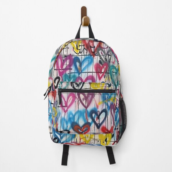 Item preview, Colorful Graffiti Hearts designed and sold by smithHannand.