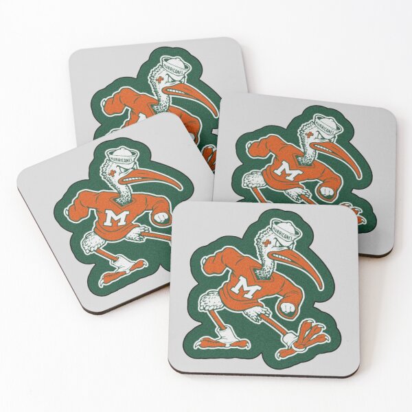 Item preview, University Of Miami | Vintage “Sebastian The Stork” designed and sold by thebirdbrand.