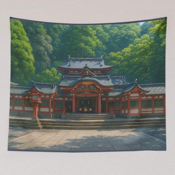 Item preview, Kirishima Jingu Shrine designed and sold by Takeda-art.