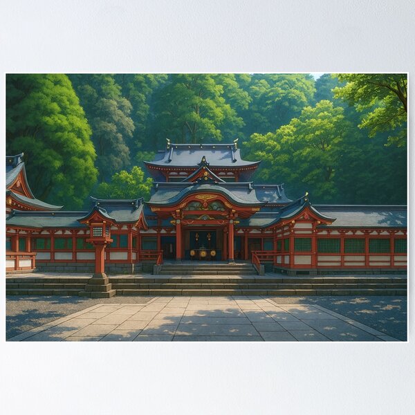 Item preview, Kirishima Jingu Shrine designed and sold by Takeda-art.