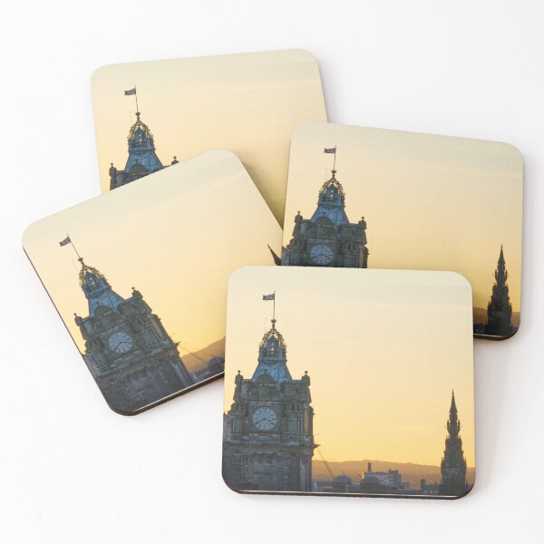 Item preview, Edinburgh Sunset Spires designed and sold by Alisonchambers2.