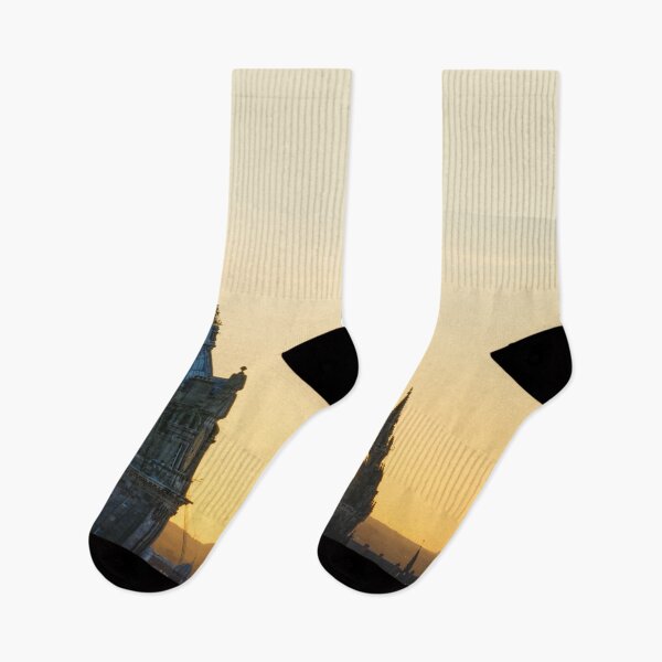 Item preview, Edinburgh Sunset Spires designed and sold by Alisonchambers2.