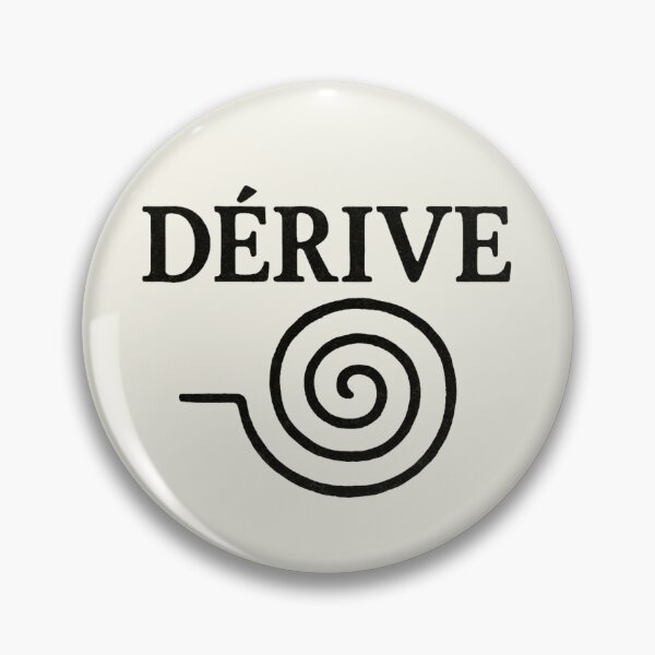 Item preview, DÉRIVE – Situationist Spiral of Wandering & Resistance designed and sold by Counter Signal.