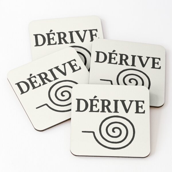 Item preview, DÉRIVE – Situationist Spiral of Wandering & Resistance designed and sold by Counter Signal.