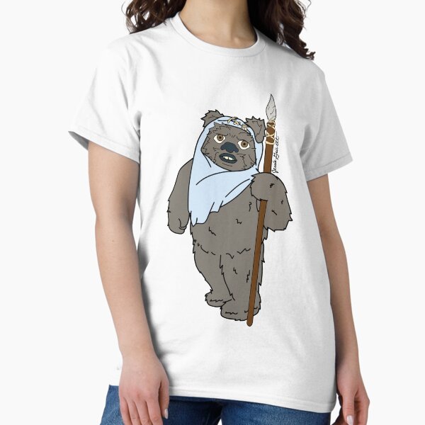 Item preview, Ewok de pie designed and sold by Jgeivett.