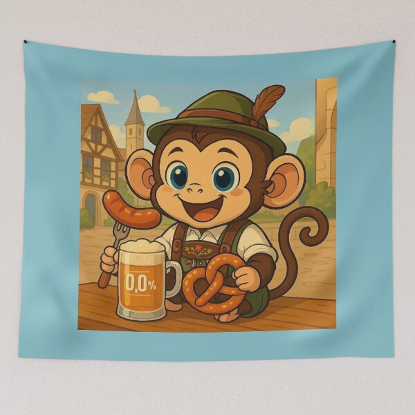 Item preview, A monkey's trip to Germany. designed and sold by SammyMorry.