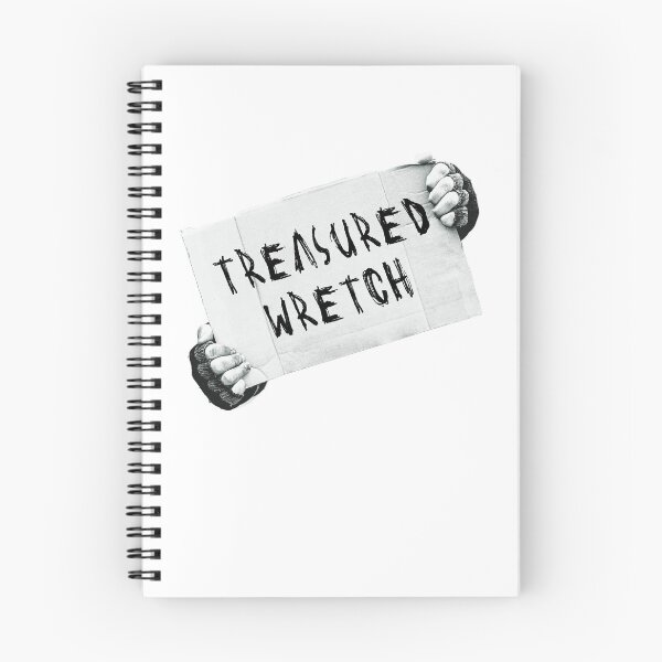 Item preview, Treasured Wretch Cardboard Sign Logo designed and sold by TreasuredWretch.