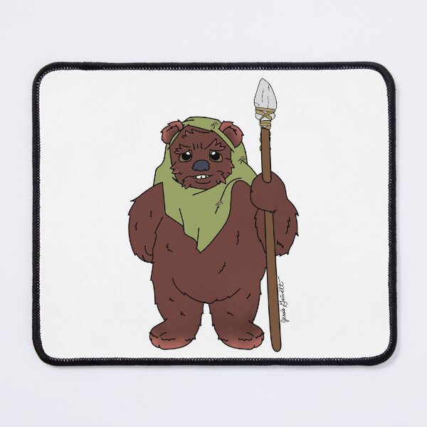 Item preview, Green Standing Ewok designed and sold by Jgeivett.