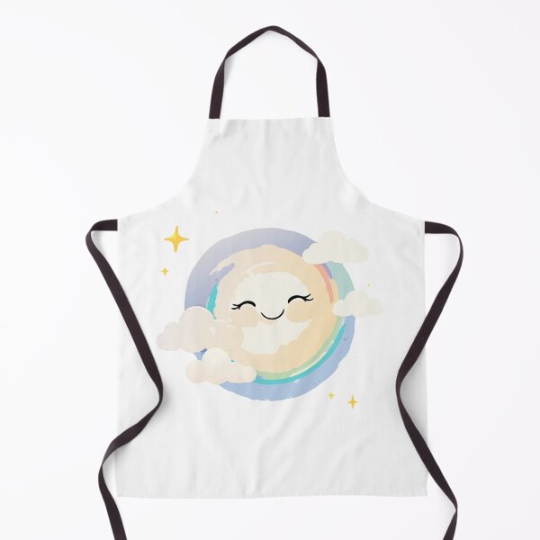 Item preview, Cartoon Smiling Sun | Kawaii Sunshine with Clouds designed and sold by NovaProArt.