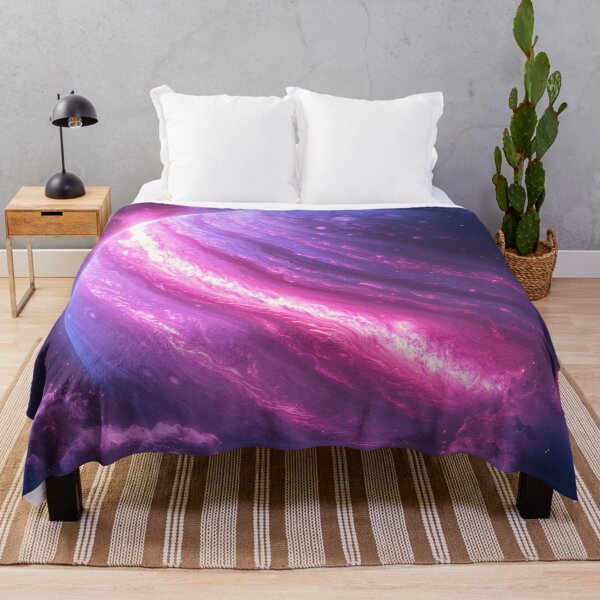 Item preview, Cosmic Amethyst: Swirling Pink & Purple Gas Giant designed and sold by lematworks.