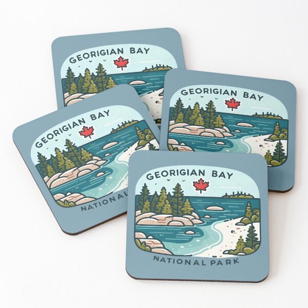 Item preview, Georgian Bay National Park  designed and sold by HowToCanadian.