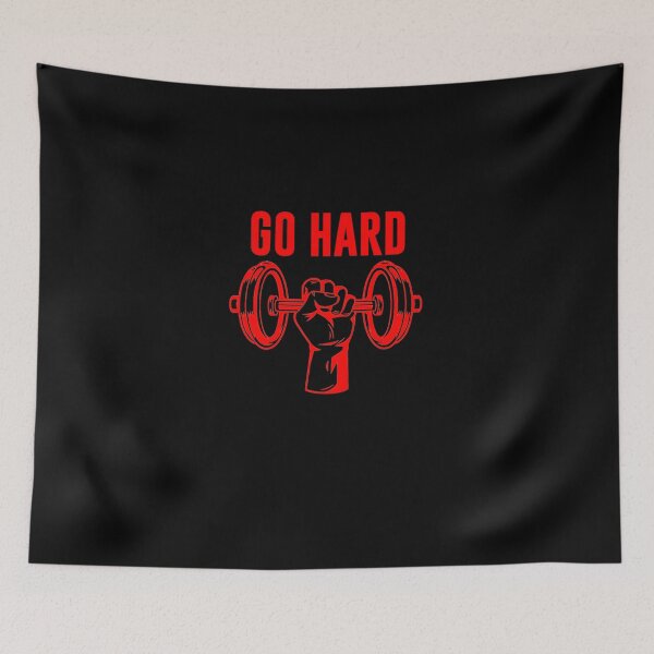 Item preview, Motivational Fitness Go Hard designed and sold by UnshieldArt.