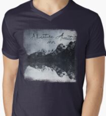 HeartBeat - Adventure Awaits Men's V-Neck T-Shirt