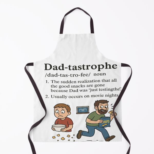 Item preview, Dad-tastrophe: The Snack Thief Crisis – A Funny Dad Life Definition designed and sold by Rajasekar.