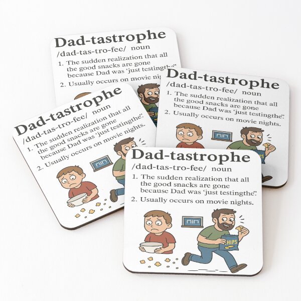 Item preview, Dad-tastrophe: The Snack Thief Crisis – A Funny Dad Life Definition  designed and sold by Rajasekar.
