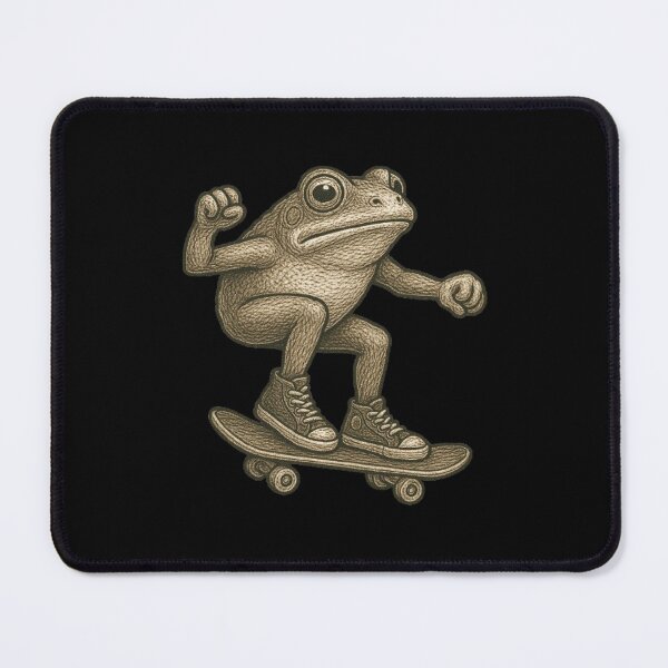 Item preview, Skateboarding Frog designed and sold by FLATVAC STICKER.