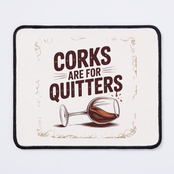 Item preview, Corks Are For Quitters Frame Design designed and sold by Peter Stawicki.