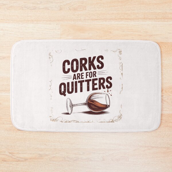 Item preview, Corks Are For Quitters Frame Design designed and sold by Peter Stawicki.