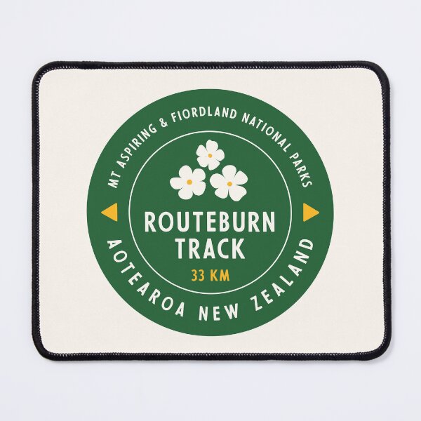 Item preview, Routeburn Track - Mount Cook Buttercup - Great Walk New Zealand designed and sold by fieldtripsupply.